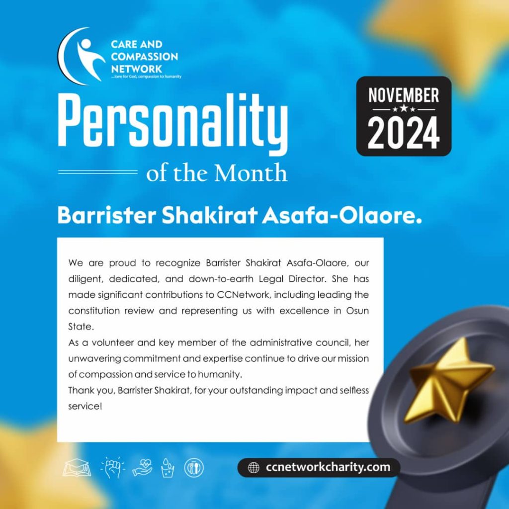 Barrister Shakirat Asafa-Olaore